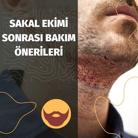 Sakal ekimi sonrası bakım nasıl olmalıdır?